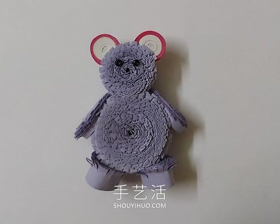 衍紙小熊手工制作方法詳細(xì)步驟圖解 -  rpnrmr.com