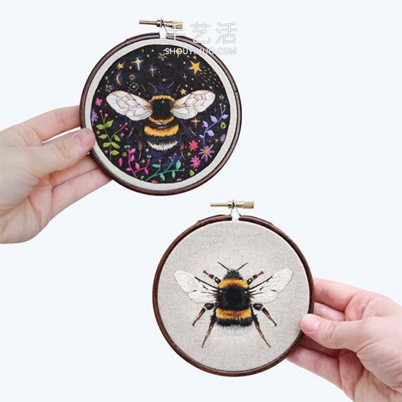 栩栩如生的手工蝴蝶、飛蛾刺繡作品圖片！ -  rpnrmr.com