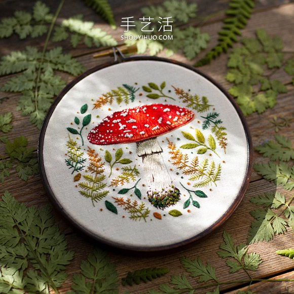 栩栩如生的手工蝴蝶、飛蛾刺繡作品圖片！ -  rpnrmr.com