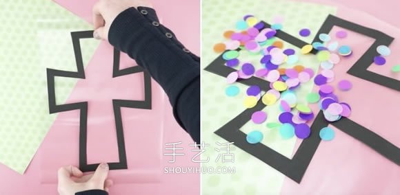 復(fù)活節(jié)手工：幼兒園手工制作十字架裝飾教程 -  rpnrmr.com
