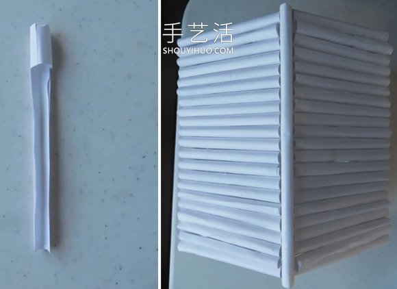 用紙做逼真小木屋模型的做法教程 -  rpnrmr.com
