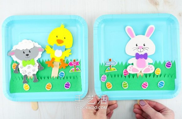 幼兒園簡單手工制作復(fù)活節(jié)木偶的做法教程 -  rpnrmr.com