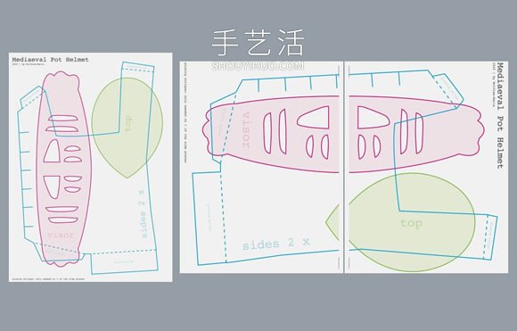 自制中世紀(jì)頭盔的方法圖解教程 -  rpnrmr.com