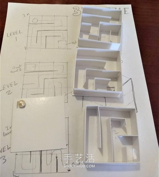 自制迷宮玩具盒子走珠的方法詳細(xì)圖解 -  rpnrmr.com