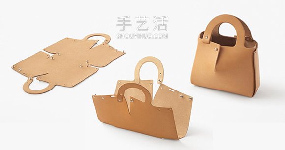 DIY平面至立體包款！用皮革折成手提袋 mai -  rpnrmr.com