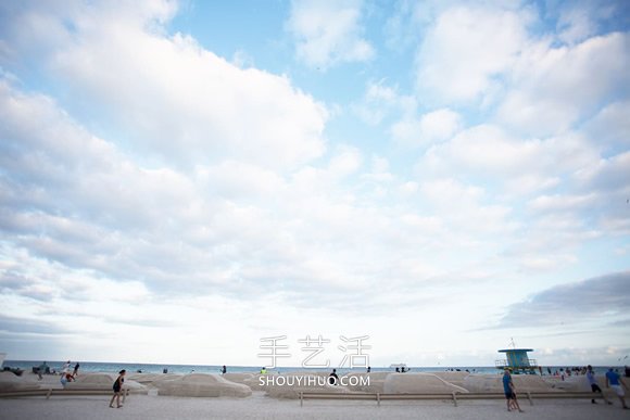 海灘上的交通擁堵！沙雕藝術(shù)呼喚警惕氣候變化 -  rpnrmr.com