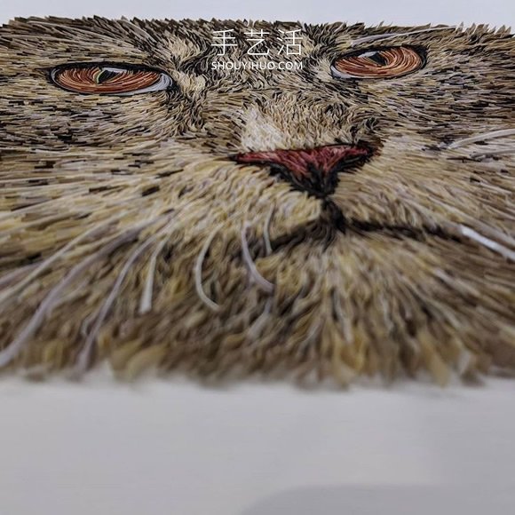 衍紙藝術(shù)家創(chuàng)作“超現(xiàn)實”動物肖像作品 -  rpnrmr.com