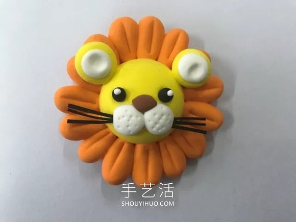 橡皮泥獅子一家的做法制作步驟圖片 -  rpnrmr.com