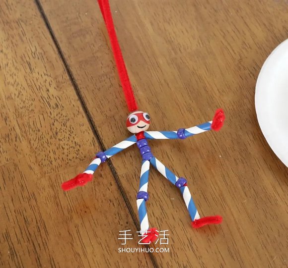 扭扭棒超人手工制作步驟教程圖片 -  rpnrmr.com