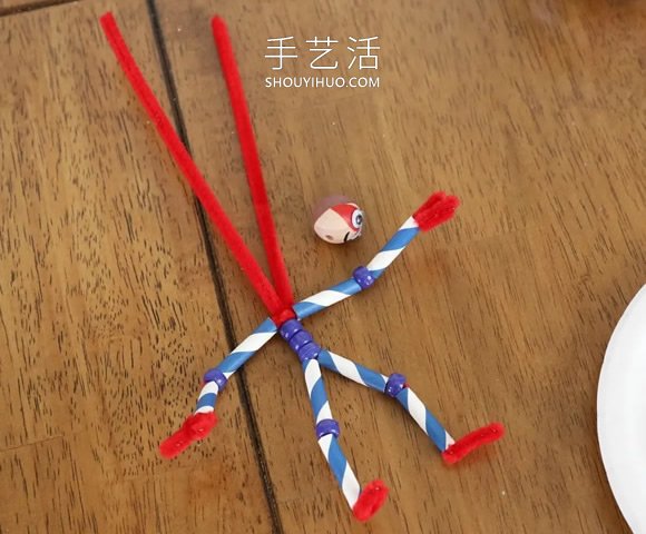 扭扭棒超人手工制作步驟教程圖片 -  rpnrmr.com