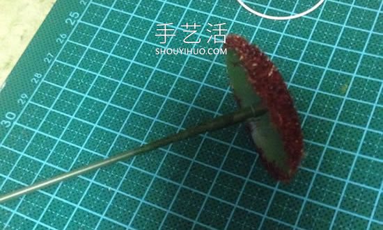 如何制作絲網(wǎng)花：絲網(wǎng)花向日葵制作圖解教程 -  rpnrmr.com