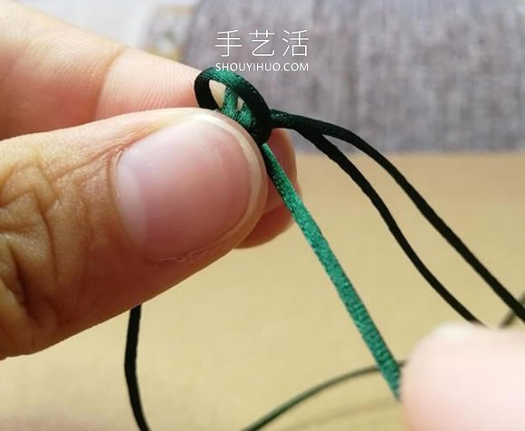 桃花結(jié)手鏈編法圖解教程從頭到尾 -  rpnrmr.com