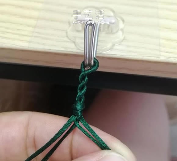 桃花結(jié)手鏈編法圖解教程從頭到尾 -  rpnrmr.com