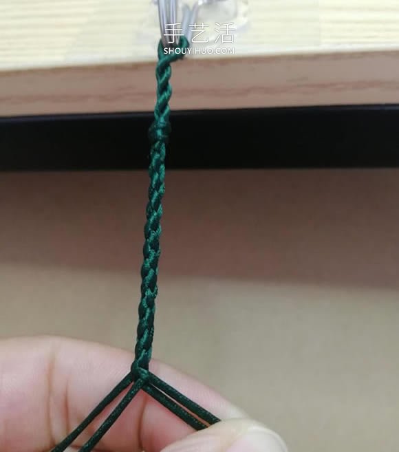 桃花結(jié)手鏈編法圖解教程從頭到尾 -  rpnrmr.com