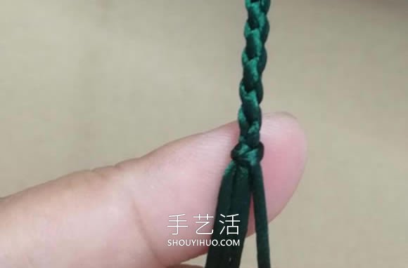 桃花結(jié)手鏈編法圖解教程從頭到尾 -  rpnrmr.com