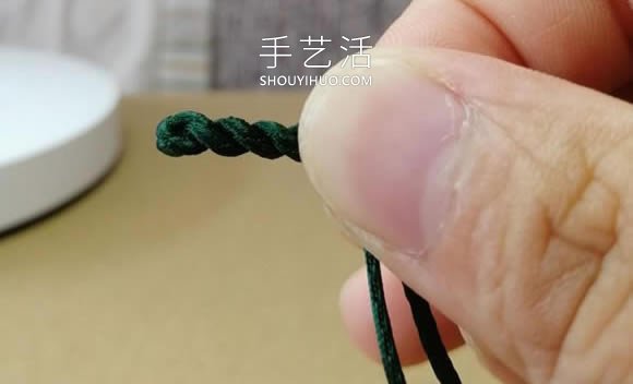 桃花結(jié)手鏈編法圖解教程從頭到尾 -  rpnrmr.com