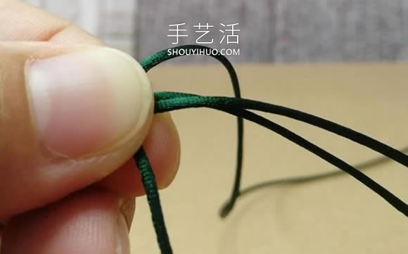 桃花結(jié)手鏈編法圖解教程從頭到尾 -  rpnrmr.com