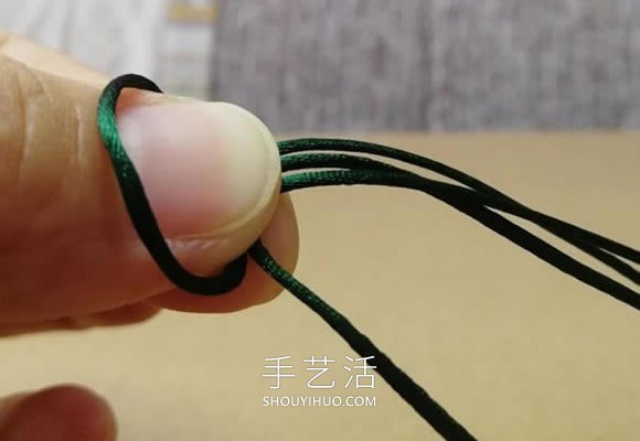 桃花結(jié)手鏈編法圖解教程從頭到尾 -  rpnrmr.com