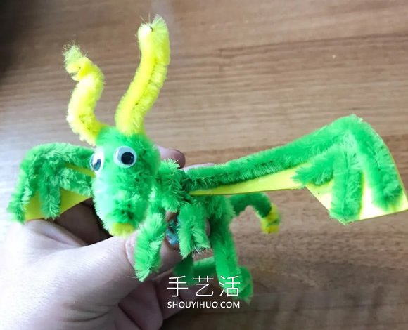 幼兒園扭扭棒翼龍手工制作方法圖片 -  rpnrmr.com