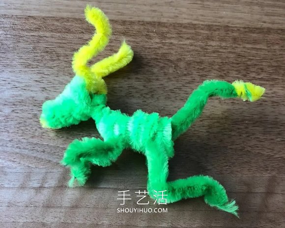 幼兒園扭扭棒翼龍手工制作方法圖片 -  rpnrmr.com