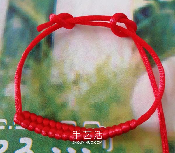 紅繩手鏈編法圖解教程簡(jiǎn)單含打結(jié) -  rpnrmr.com