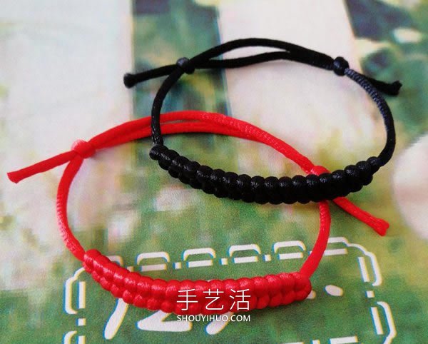 紅繩手鏈編法圖解教程簡(jiǎn)單含打結(jié) -  rpnrmr.com