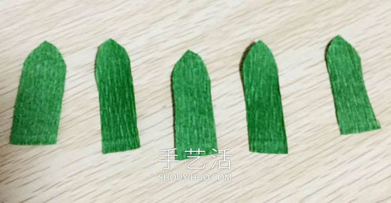 康乃馨皺紋紙花的手工制作方法圖解教程 -  rpnrmr.com