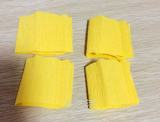 康乃馨皺紋紙花的手工制作方法圖解教程 -  rpnrmr.com