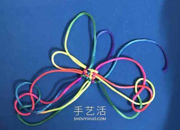 蝴蝶結(jié)的編法步驟圖解教程 -  rpnrmr.com