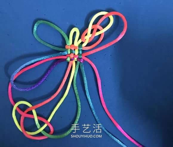 蝴蝶結(jié)的編法步驟圖解教程 -  rpnrmr.com