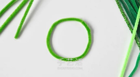 扭扭棒仙人掌手工制作步驟教程 -  rpnrmr.com