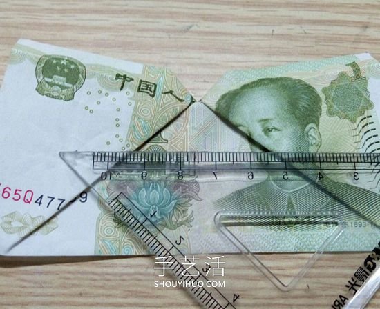 如何用紙幣折戒指愛(ài)心的方法步驟圖解教程 -  rpnrmr.com
