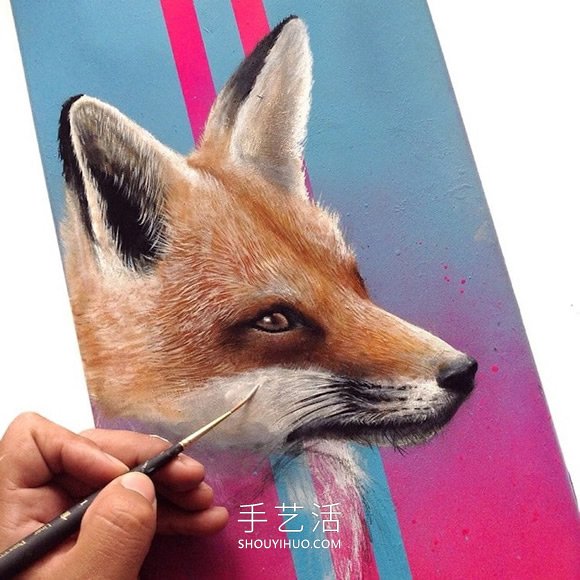 會“發(fā)光”的插圖，警醒人們保護瀕臨滅絕的動物 -  rpnrmr.com