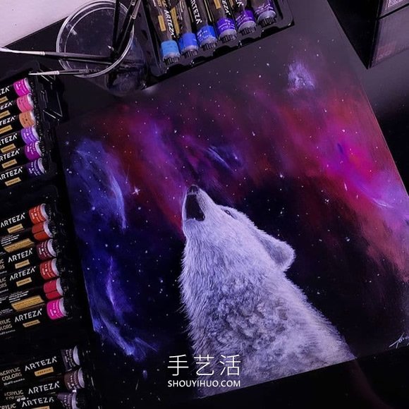 會“發(fā)光”的插圖，警醒人們保護瀕臨滅絕的動物 -  rpnrmr.com