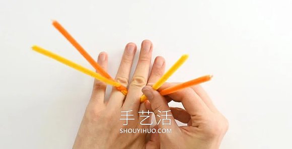 扭扭棒手工制作蝴蝶戒指的做法教程 -  rpnrmr.com