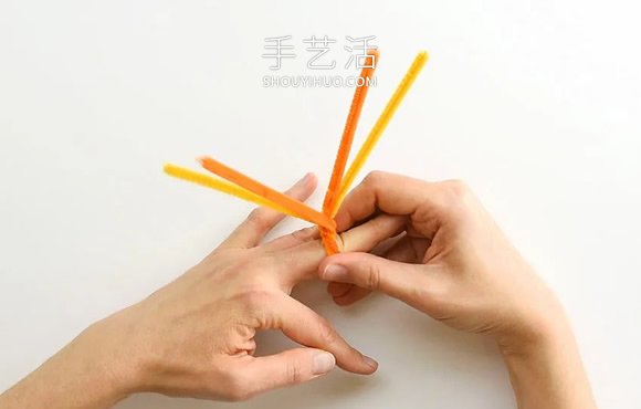 扭扭棒手工制作蝴蝶戒指的做法教程 -  rpnrmr.com