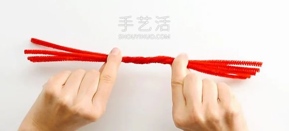 扭扭棒玫瑰花戒指的制作過程步驟圖 -  rpnrmr.com