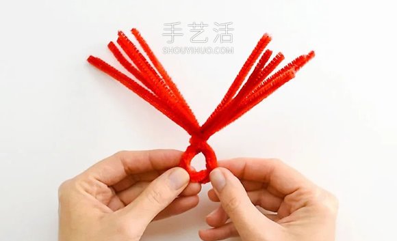 扭扭棒玫瑰花戒指的制作過程步驟圖 -  rpnrmr.com