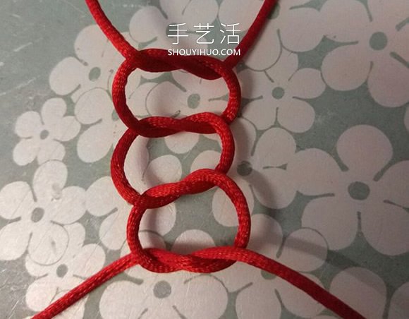 藻井結(jié)手鏈的編法圖解教程含收尾 -  rpnrmr.com