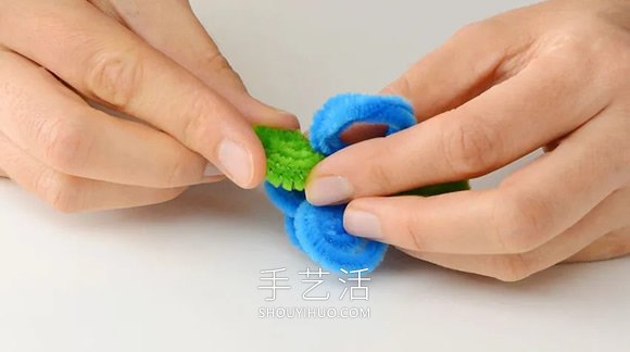扭扭棒花朵戒指手工制作教程圖解 -  rpnrmr.com