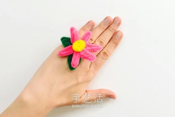 扭扭棒小雛菊戒指制作教程 -  rpnrmr.com