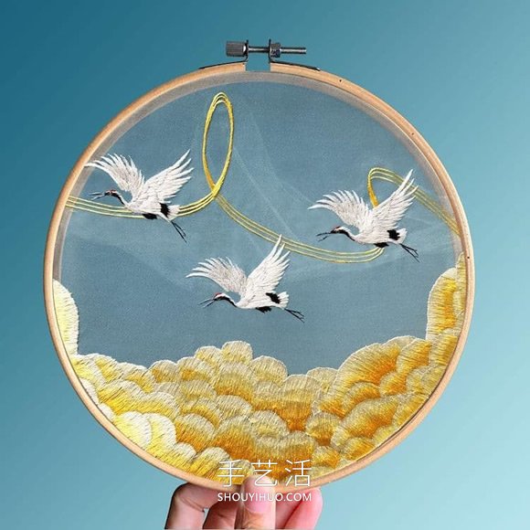 中國(guó)藝術(shù)家利用傳統(tǒng)技術(shù)創(chuàng)造美麗的絲綢刺繡 -  rpnrmr.com
