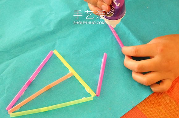 簡單吸管風(fēng)箏手工制作圖解教程 -  rpnrmr.com