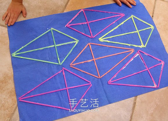 簡單吸管風(fēng)箏手工制作圖解教程 -  rpnrmr.com