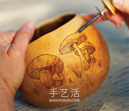 手工雕刻葫蘆的方法制作過程 -  rpnrmr.com