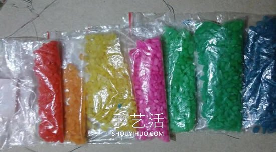 米粒貼畫大公雞的簡單手工制作教程 -  rpnrmr.com