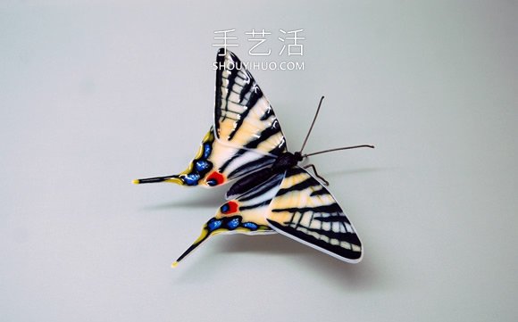 逼真蝴蝶玻璃雕塑！以瀕臨滅絕的蝴蝶為原型 -  rpnrmr.com