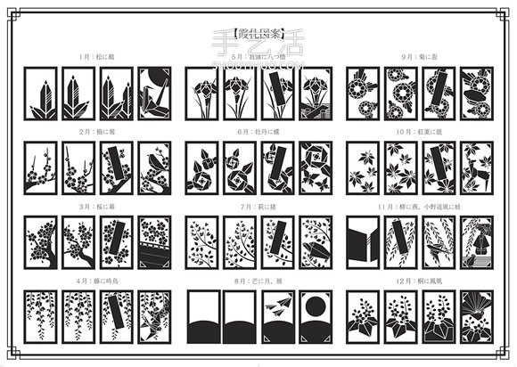 揉合極簡(jiǎn)浮雕、日本傳統(tǒng)美學(xué)的絕美花札設(shè)計(jì) -  rpnrmr.com