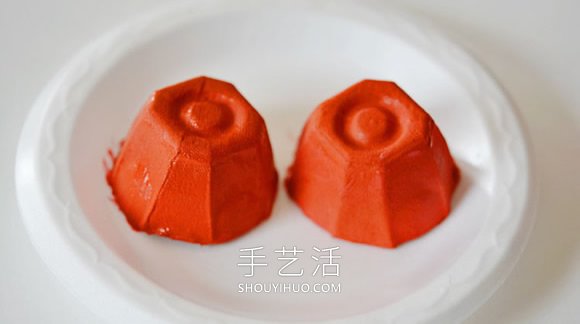 蛋盒手工制作瓢蟲的教程 -  rpnrmr.com
