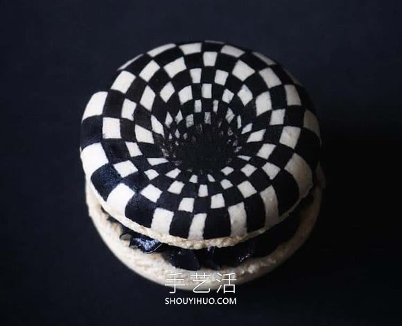 她將普通的馬卡龍變成精美的可食用雕塑！ -  rpnrmr.com